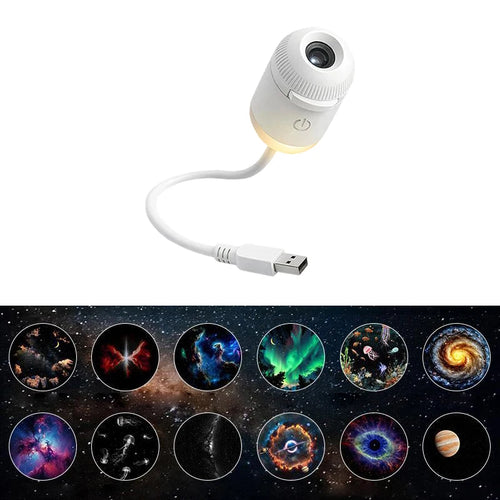 Lumio Galaxy Star Light Projector